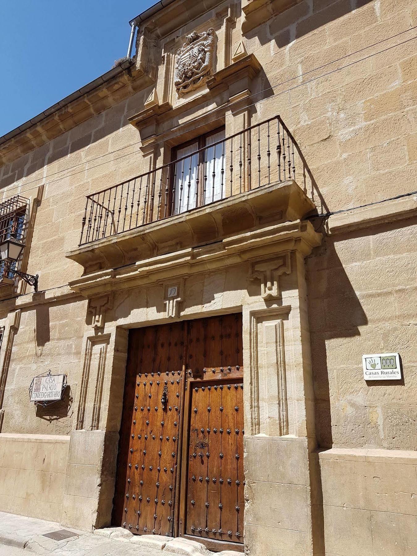 Casa Palacio Conde De Garcinarro Huete ภายนอก รูปภาพ